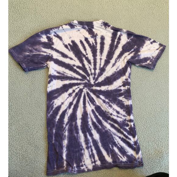 Pink Floyd Top Small Tie Dye Filmore Pyramid Retro T-Shirt Hippie 70s Rock Band - Picture 8 of 12